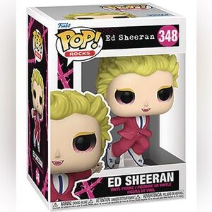 Funko Pop! Ed‎ Sheeran in Pink Suit Vinyl Figure